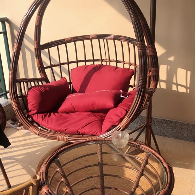 Cradle Balcony Cradle Chair Family Rattan Chair Hammock Lazy Swing Indoor Double Chair