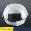 Подкладка из полиэтилена для предотвращения столкновений, молочно-белая крышка для предотвращения столкновений, защитный шлем, мастерская с повязкой на голову 