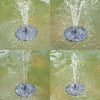 Solar Fountain Micro Fountain Solar Sprinkler Outdoor Courtyard Rockery Garden Pond Landscaping Fountain 3w Colorful Lamp Fountain