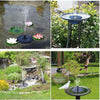 Solar Fountain Micro Fountain Solar Sprinkler Outdoor Courtyard Rockery Garden Pond Landscaping Fountain 3w Colorful Lamp Fountain