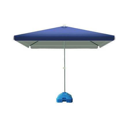 Зонт от солнца для улицы, большой квадратный киоск, большой зонт для двора, большой зонт, коммерческий зонт, темно-зеленый, 2 м * 2 м + нижнее сиденье