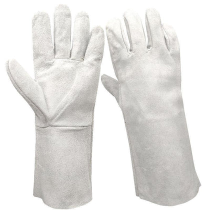 10 пар сварочных перчаток. Охрана труда. Износостойкая мягкая кожа. Специальные кожаные рабочие перчатки с защитой от ожогов. Высокотемпературные защитные кожаные перчатки для сварки. 