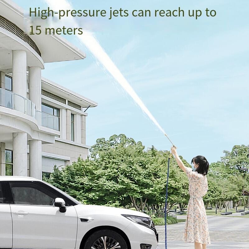 Suitable For Car Washing High-pressure Household Gardening Watering Balcony Flushing Spray Tool Set Flushing Nozzle Tap Shower Upgraded Alloy