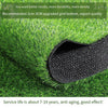 Animal Husbandry Simulation Lawn Carpet False Grass Outdoor Green Plastic Artificial Turf Mat Wall Artificial Green Plant Enclosure Decoration 1cm No Gum Army Green 1 Roll 50 Flat