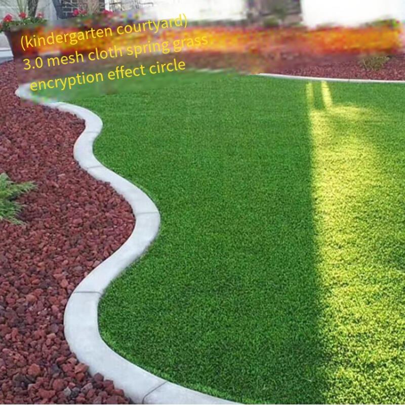 Roll 2 M X25 M Site Simulation Lawn Engineering Artificial Green Turf Artificial Fake Carpet Kindergarten Decoration (site Enclosure Payment) Grass Height 2.0 Cm Military Green