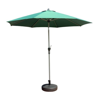 Наружный зонтик от солнца во дворе, большой солнцезащитный ящик для охраны, средняя колонна, балкон, киоск для отдыха, складной зонт, 2,7 м, железный столб, метр, белый, непромокаемый, без основания