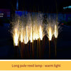 Single LED Optical Fiber Reed Lamp Simulation Reed Lamp Lawn Landscape Lamp Outdoor Courtyard Lighting Project Ten Light-emitting Plants