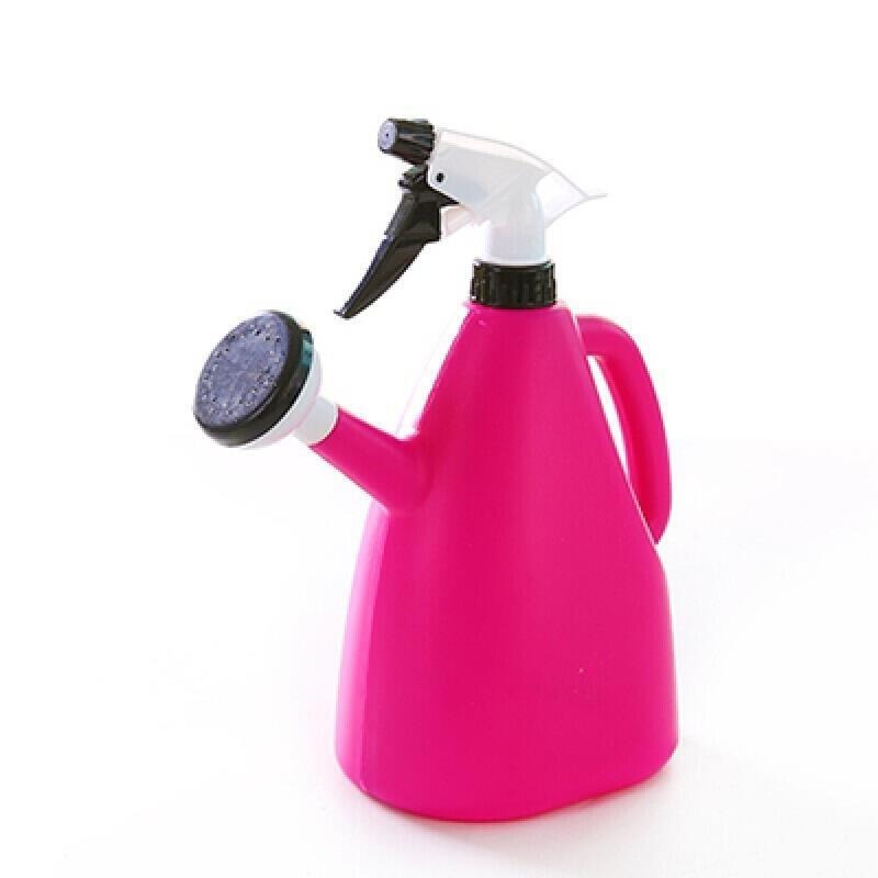 10 Pcs Watering Pot Watering Spray Bottle Horticultural Household Watering Kettle Pressure Sprayer Pressure Watering Kettle Small Water Spray Kettle 1L Rose Red