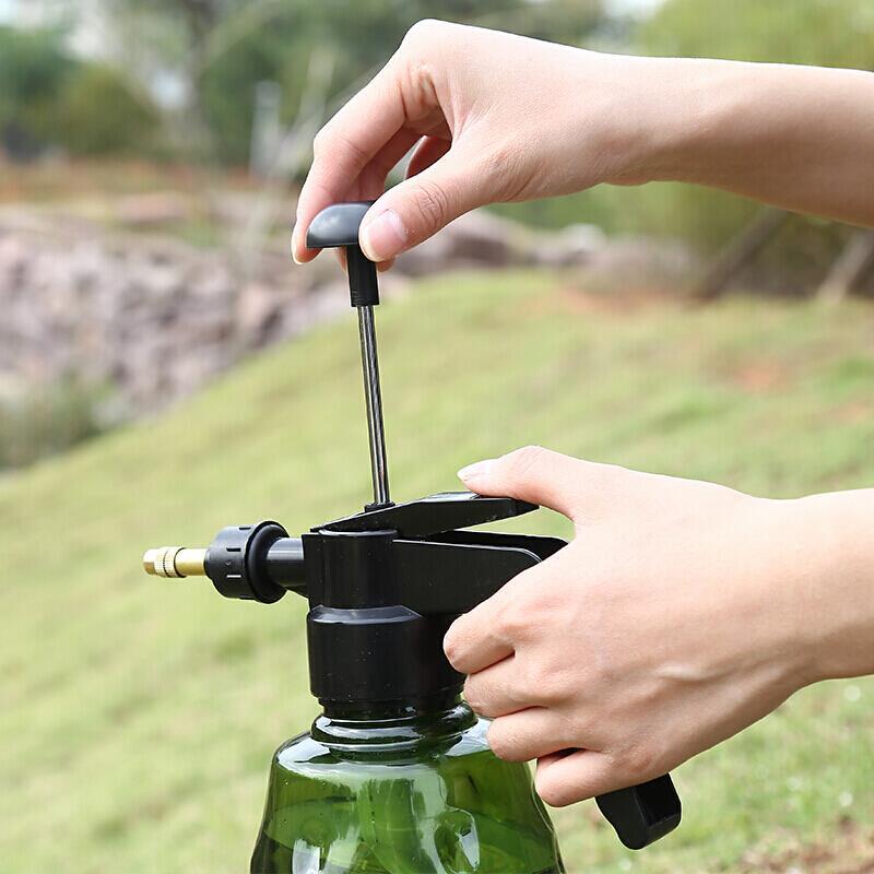 10 Pcs Watering Pot Watering Spray Bottle Horticultural Household Watering Kettle Pressure Sprayer Pressure Watering Kettle Small Water Spray Kettle 1L Rose Red