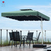 Открытый солнцезащитный зонт от солнца, большой киоск, двор, балкон, солнцезащитный крем, складной навес, зонт от солнца [обновление может подниматься] 2,2 м + поперечное сиденье