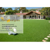 6 Pieces 2cm Densified And Thickened Summer Simulated Lawn Mat Fake Grass Green Plant Green Artificial Plastic Turf Carpet Grass