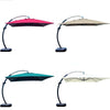 Круглый 4-метровый большой изогнутый зонт цвета хаки, уличный зонт, рекламный киоск, большой римский зонт, солнцезащитный зонт, складной уличный зонт