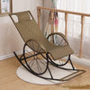 Балконное кресло для отдыха, кресло-качалка, кресло для ленивой гостиной, кресло для пожилых людей, кресло для отдыха, беззаботное кресло-качалка из ротанга, двойное шампанское, золотое колесо