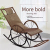 Балконное кресло для отдыха, кресло-качалка, кресло для ленивой гостиной, кресло для пожилых людей, кресло для отдыха, беззаботное кресло-качалка из ротанга, двойное шампанское, золотое колесо