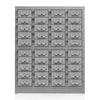 40 Железный ящик без дверных деталей Шкаф Тип пола Винт для хранения Материал Шкаф для компонентов инструмента Шкаф для хранения Образец шкафа