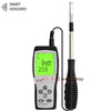 Ручной тепловой анемометр, цифровой анемометр, высокоточный тестер измерения температуры ветра и объема воздуха