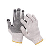 12 пар/дюжина перчаток для защиты труда, перчатки из хлопчатобумажной нити, работа на объекте, техническое обслуживание оборудования, противоскользящие перчатки для погружения