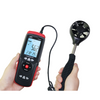 Высокоточный цифровой анемометр, тестер объема воздуха, температура ветра, направление ветра, тестер степени ветра
