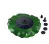 5 видов распылительной головки, новая солнечная плавающая фонтанная головка с листьями лотоса, не требующая обслуживания, без кабеля, зеленая версия, без батареи