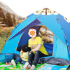 Family Outdoor Camping Tent 2-3 People, Automatic Quick-Opening Tent, Rainproof And Sunscreen Camping Tent, Hiking Picnic Tent