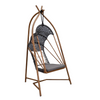 Подвесное кресло для балкона, подвесное кресло-качалка для дома, гостиная, кресло-качалка для спальни, ленивое семейное кресло-качалка, одно кресло-качалка