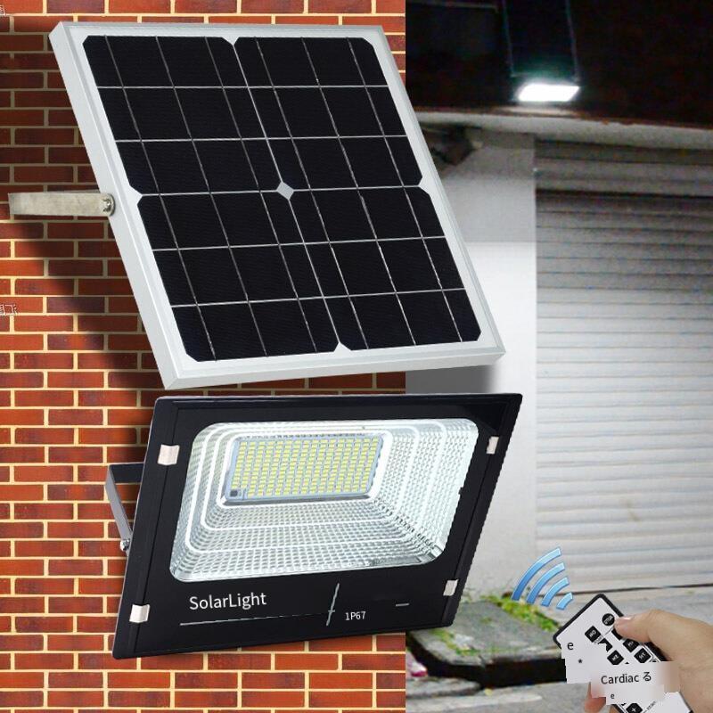 Solar Street Lamp Courtyard Lamp One Driven Two Projection Lamp Highlight Rainproof Outdoor Enclosure Lamp Single Lamp 25WPower