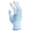 12 пар синих защитных перчаток свободного размера с полиуретановым покрытием на ладонях, строительные защитные перчатки