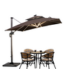 Наружный солнцезащитный козырек 3 м, зонтик для двора, охранная коробка, солнечный римский зонт, уличный зонтик для отдыха