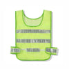 Светоотражающий жилет из 25 штук, флуоресцентный желто-зеленый сетчатый жилет с предупреждением о безопасности дорожного движения, экологический, санитарный, строительный костюм, защитный костюм для верховой езды