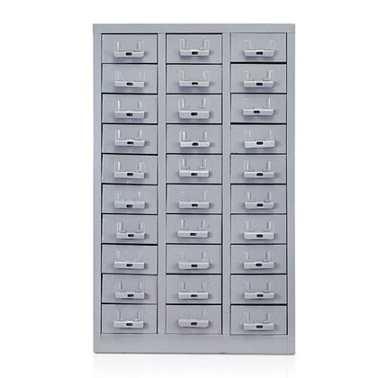 Тип ящика шкафа для деталей Шкаф для инструментов Коробка для деталей Электронные компоненты Материал винта Классификация Шкаф для хранения Ящик для хранения 30 ящиков Железный ящик без двери