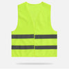ECVV 10 шт./пакет, светоотражающий жилет, рабочий жилет, высокая видимость, предупреждающий жилет для дня и ночи, дорожная, строительная защитная одежда