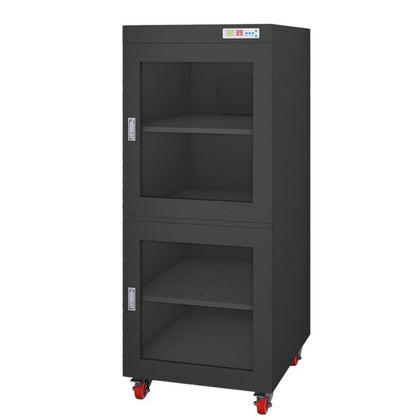 Промышленный влагостойкий шкаф на 240 литров, черный, относительная влажность 1% ~ 10%, электронный шкаф для хранения чипов, сушильный ящик при низкой температуре
