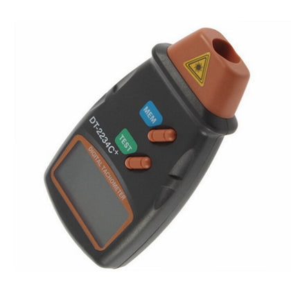 Оранжевый цифровой лазерный тахометр Ручной цифровой тахометр Бесконтактный лазерный датчик