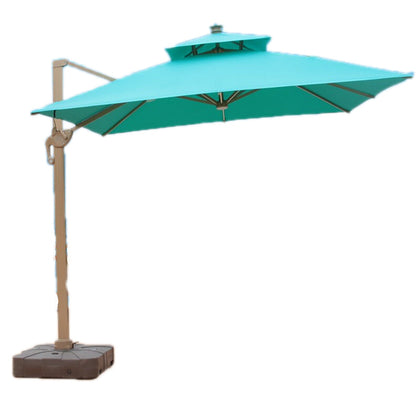Квадрат 3 м с большим каменным основанием, уличный зонт от солнца, сад на вилле, римский зонт, зонт от солнца, уличный киоск, квадратный рекламный зонт, зонт на скандинавской платформе