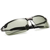NALANDA Серые поляризационные солнцезащитные очки-авиаторы с металлической оправой UV400 HD-объективом для вождения на открытом воздухе, путешествий, ежедневного использования и т. д.