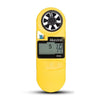 Ручной анемометр измеряет анемометр высокой точности желтого цвета скорости ветра