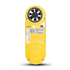 Ручной анемометр измеряет анемометр высокой точности желтого цвета скорости ветра