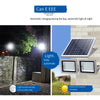 One Solar Lamp With Two Human Body Induction Outdoor Waterproof Solar Street Lamp Indoor LED Projection Lamp Household Solar Garden Lamp LED Lamp