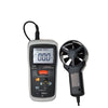 Ручной анемометр, анемометр с цифровым дисплеем, тестер объема воздуха и температуры, высокоточный анемометр