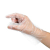 10 пакетов, одноразовая пленка, пластиковые утолщенные перчатки из CPE, бытовая уборка, кухонная мытье посуды, косметические прозрачные перчатки для рук, средний размер (100 шт./пакет)