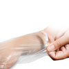 10 Bags Disposable Film Plastic CPE Thickened Gloves Household Cleaning Kitchen Dish-Washing Beauty Hand Transparent Gloves Average Size (100 Pieces / Bag)