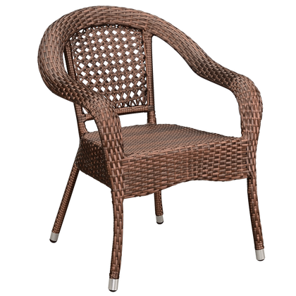Уличный стул из ротанга, обеденный стол, стул, балкон, сад, один балкон, открытый сад, коммерческий стул, мебель для отдыха, классический стул из ротанга 1