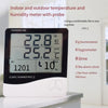Домашний электронный термометр с зондом, водонепроницаемый внутренний и уличный термометр, гигрометр, прецизионный детский термометр
