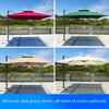 Garden Balcony Outdoor Sunshade Umbrella Courtyard Umbrella Guard Sunshade Umbrella Property Community Security Umbrella Duty Desk Square Umbrella