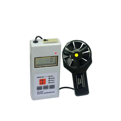 Портативный многофункциональный анемометр, прибор для измерения скорости и температуры ветра, котел, холодильная вентиляция, ручной анемометр
