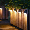 Solar Lamp Courtyard Lamp Outdoor Wall Lamp LED Garden Household Lamp Villa Decorative Lamp Outdoor Waterproof Lamp 14 Pieces