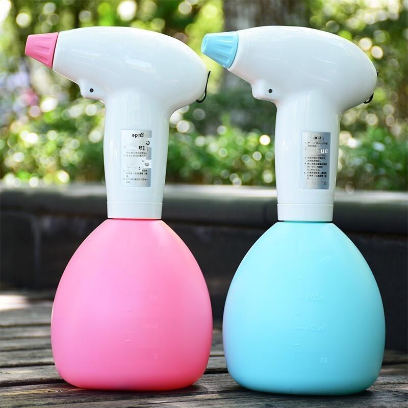 Watering Flower Pot 800ml Household Intelligent Touch Electric Spray Kettle Watering Pot Foliage Spray Moisturizing Gardening Tool Pink