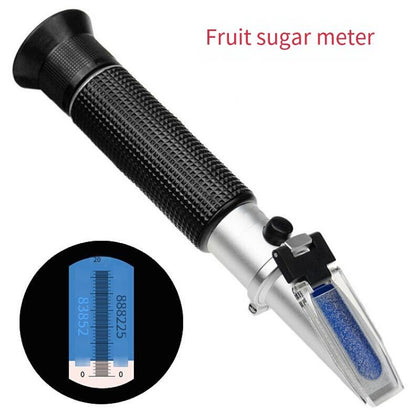 Hand Held Refractometer Fruit Sugar Meter Sugar Meter High Precision Sweetness Meter