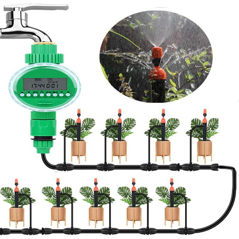 Household Automatic Flower Watering Device Watering Artifact Irrigation Pipe Household Irrigation With Intelligent Sprinkler Irrigation System Drip
