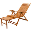 Бамбуковый стул с откидной спинкой, складной стул, кресло-качалка для пожилых людей, балкон, крутой стул, стул из ротанга, складной стул для отдыха, обеденный перерыв, сон для отдыха